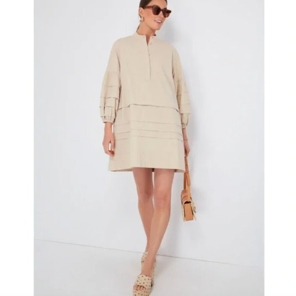 Tuckernuck Pomander Place Khaki Chelsea Dress